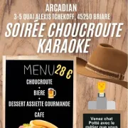 Soirée choucroute et karaoké