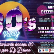 Soirée dansante années 80 animée par DJ Bruno