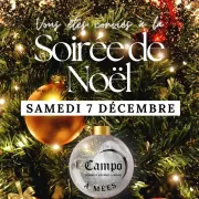 Soirée de Noël au Domaine El Campo à Mées