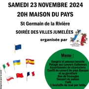 Soirée des villes jumelées