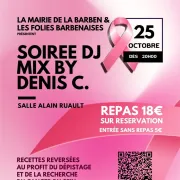 Soirée DJ mix by Denis C. au profit de la recherche du cancer du sein