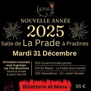 Soirée du nouvel an à La Prade