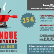 Soirée Fondue Savoyarde