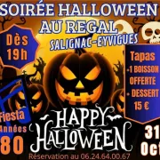 Soirée Halloween au Regal à Salignac Eyvigues