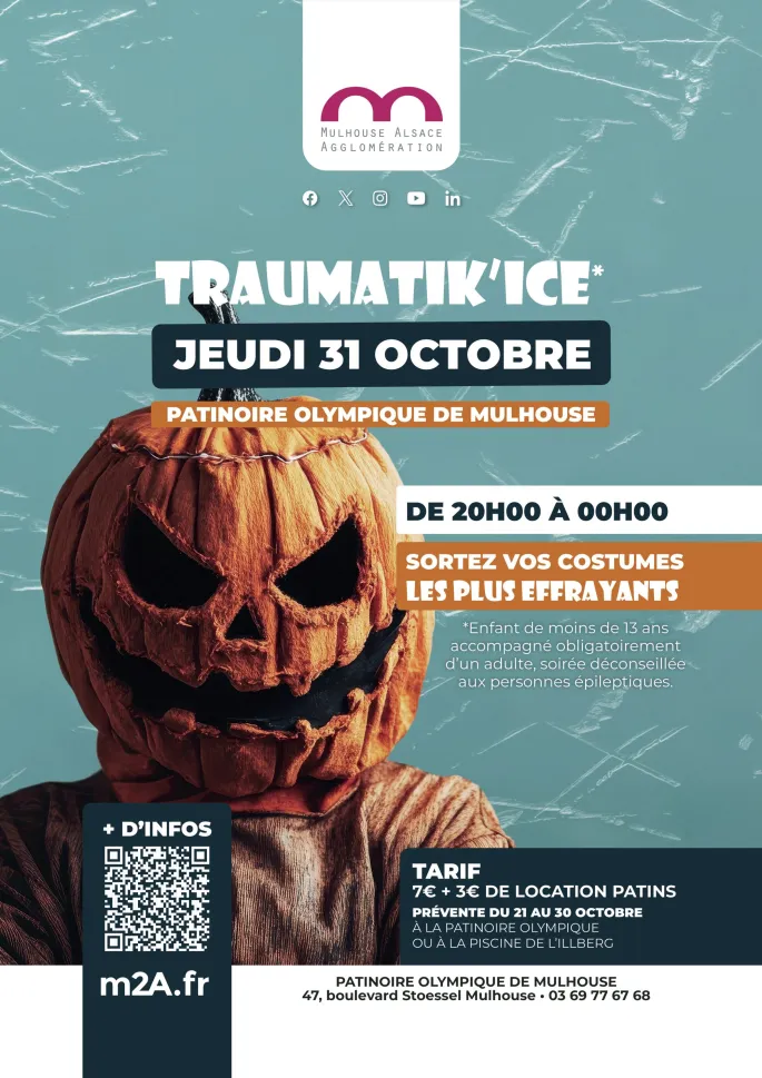 La soirée Traumatik\'Ice pour célébrer Halloween à Mulhouse