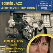 Soirée Jazz à Bretteville-sur-Odon avec Swing Scénique | Goldy Trio invite Déborah Tanguy, chanteuse | Samedi 11 janvier 2025 à 20h30