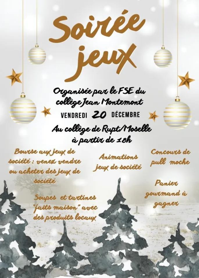 Soirée Jeux