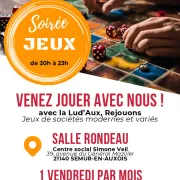 Soirée Jeux Ludaux Rejouons