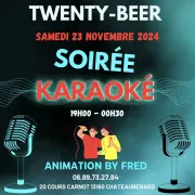 Soirée Karaoké au Twenty Beer & Food