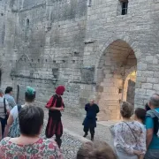 Soirée nocturne feu et visite théâtralisée