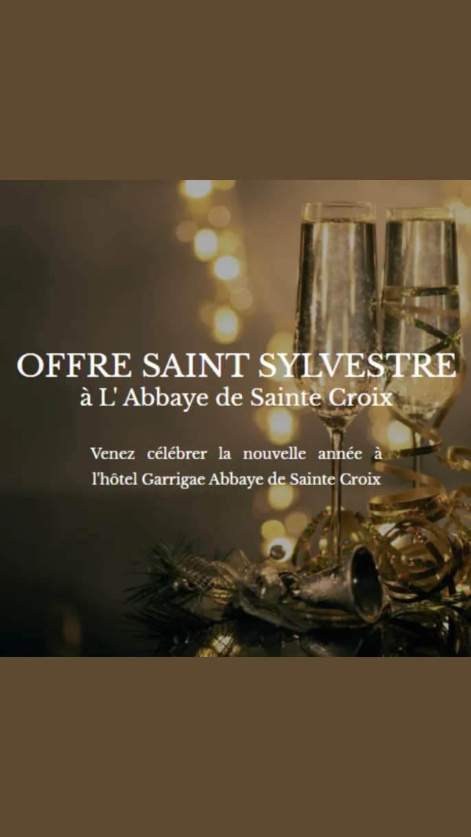 Soirée : Saint Sylvestre à l'Abbaye de Sainte-Croix