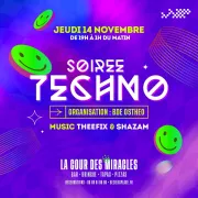 Soirée Techno à La Cour Des Miracles