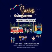 Soirées guinguettes au Domaine d\'Écoline