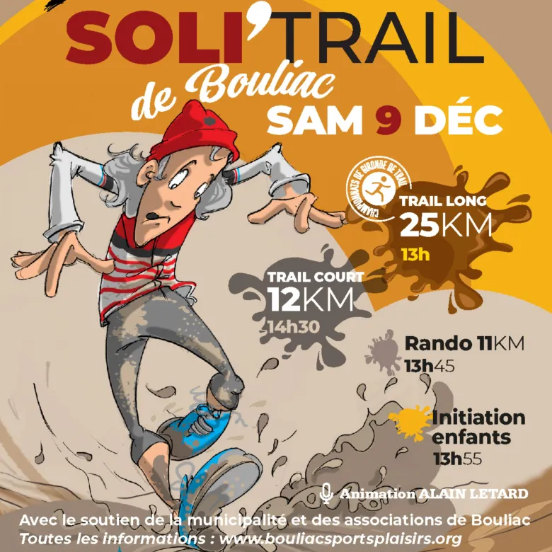 Soli'Trail - Trail du Téléthon de Bouliac 