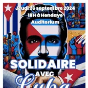 Solidaire avec Cuba - Projection et conférence \