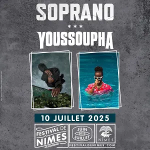 Soprano et Youssoupha le même soir à Nîmes