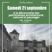 Sortie Nature : A la découverte des patrimoines architectural, naturel et paysager de Prayssas