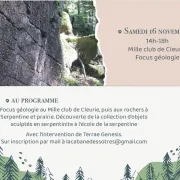 Sortie Nature Focus Géologie