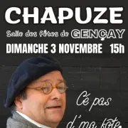 Spectacle d'humour de Chapuze