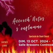 Spectacle De Chant Et Chorale : Accroch\'Notes S\'Enflamme