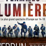 Spectacle Des Flammes à La Lumière