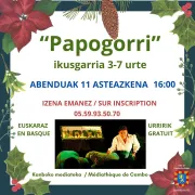 Spectacle musical en basque “Papogorri”