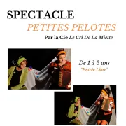 Spectacle , Petites Pelotes, Par La Cie Le Cri De La Miette