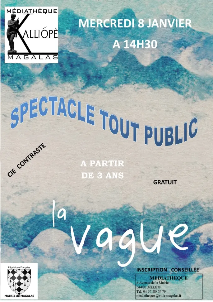 Spectacle Tout Public La Vague