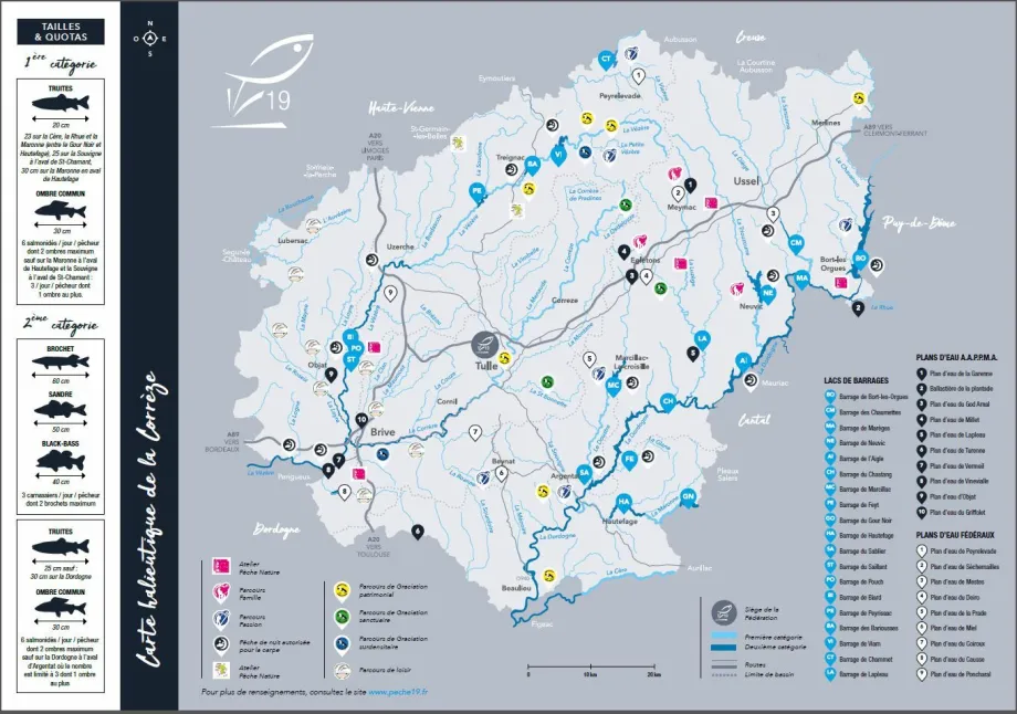 Stage de pêche en Float-tube en Haute-Vienne ou Creuse