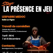 Stage de théâtre : la présence en jeu