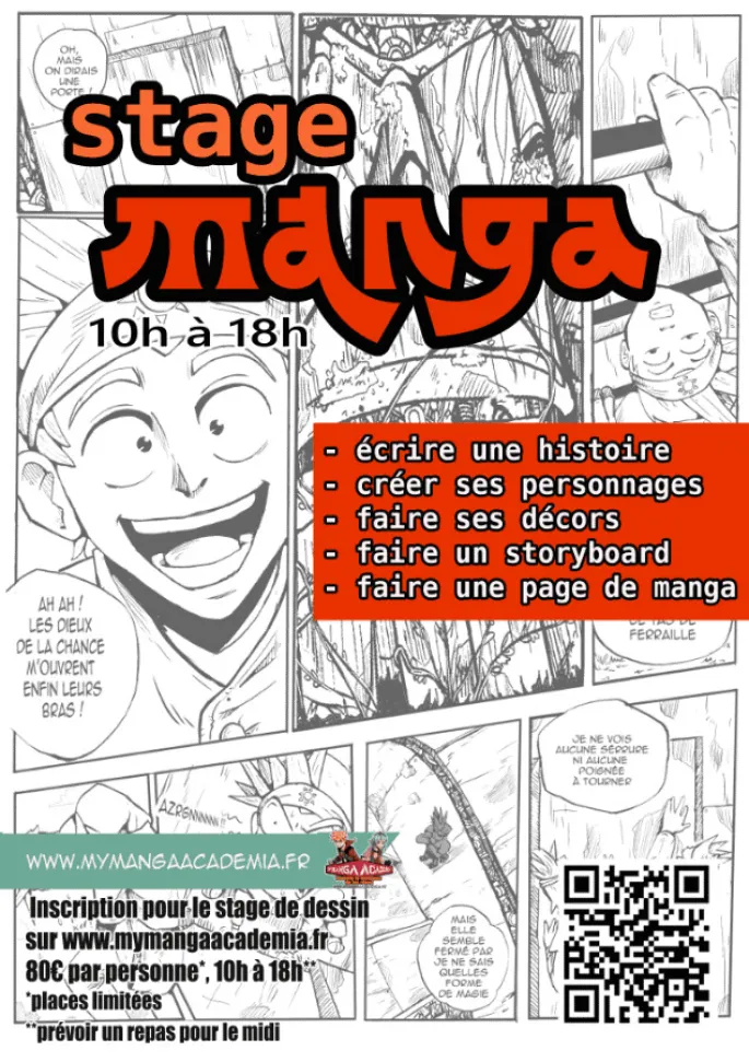 Stage manga Castets 2024 : date, horaires, programme, tarifs