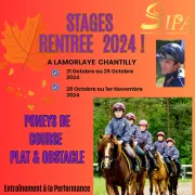 Stage Poney de Course Plat et Obstacle à Lamorlaye