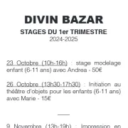 Stages Au Divin Bazar