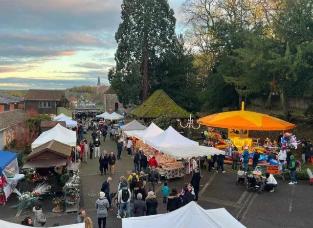 De nombreux stands au Marché de Noël