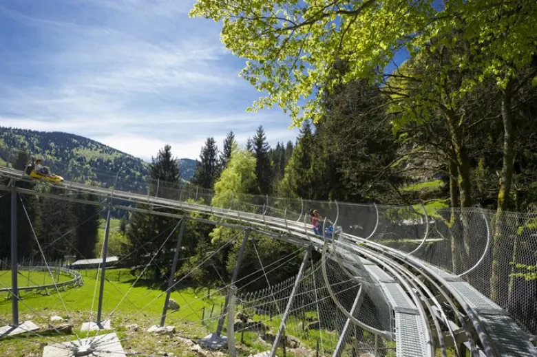 La luge d'été du Steinwasen Park