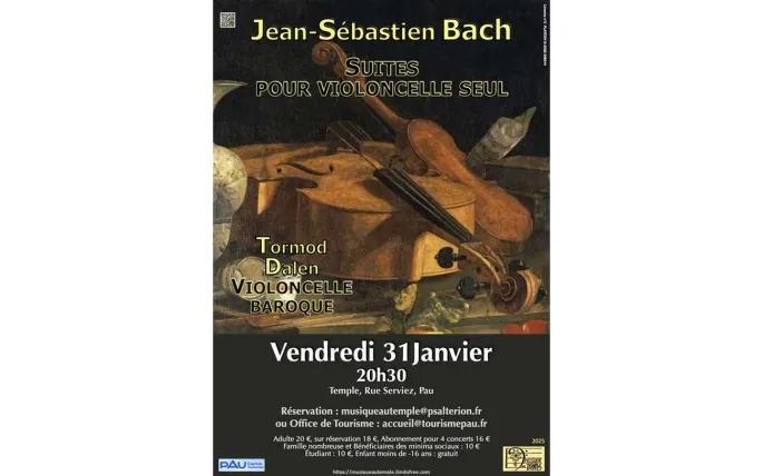 Suite pour violoncelle seul - Jean-Sébastien Bach