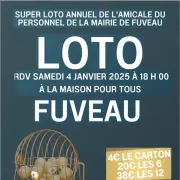 Super loto de l'amicale du personnel de la mairie!