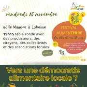 Table ronde vers une démocratie alimentaire locale ?