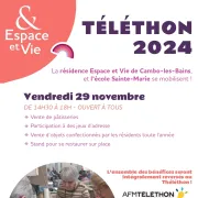 Téléthon à la Résidence Espace et Vie