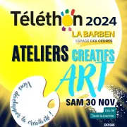 Téléthon : Ateliers créatifs à La Barben