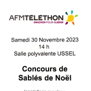 Téléthon concours de sablés de Noël