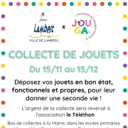 Téléthon - Grande collecte de jouets d’occasion