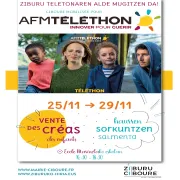 Téléthon : vente des créas des enfants