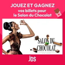 Tentez de gagner vos billets pour le Salon du Chocolat à Paris ! 🍫