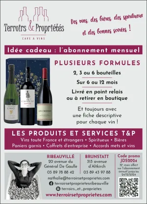 Un concept original : l'abonnement mensuel de vins !