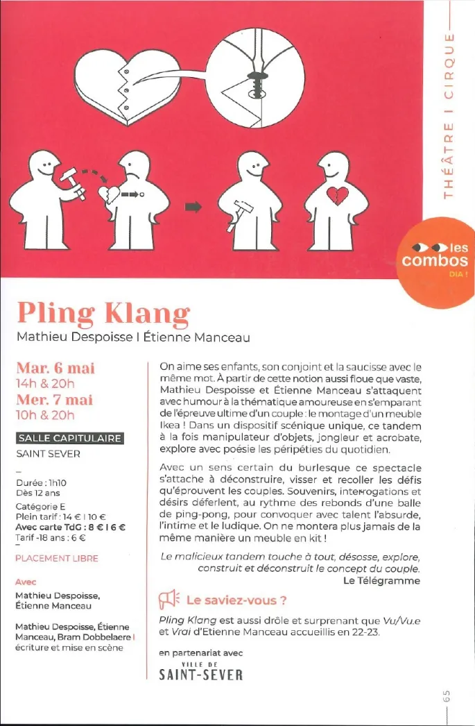 Théâtre-Cirque : Pling-Klang