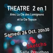 Théâtre en 2 en 1