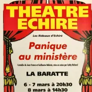 Théâtre : Les Rideaux d’Échiré – Panique au Ministère à Échiré