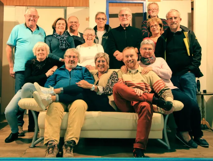 Théâtre  « Pause caddie »  à Areines