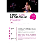 Théâtre : Simon la gadouille par la compagnie théâtre du prisme, Arnaud Anckaert et Capucine Lange